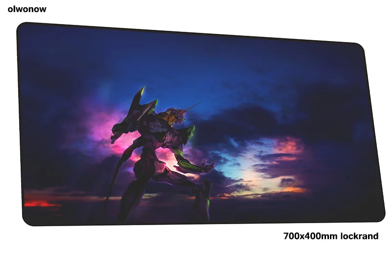 Size 700x400x2mm Evangelion Коврик для мыши 70x40 см Индивидуальные коврики для мыши лучший игровой коврик для мыши геймер на день рождения персонализированные коврики для мыши Клавиатура ПК pad - Цвет: Size 700x400x2mm