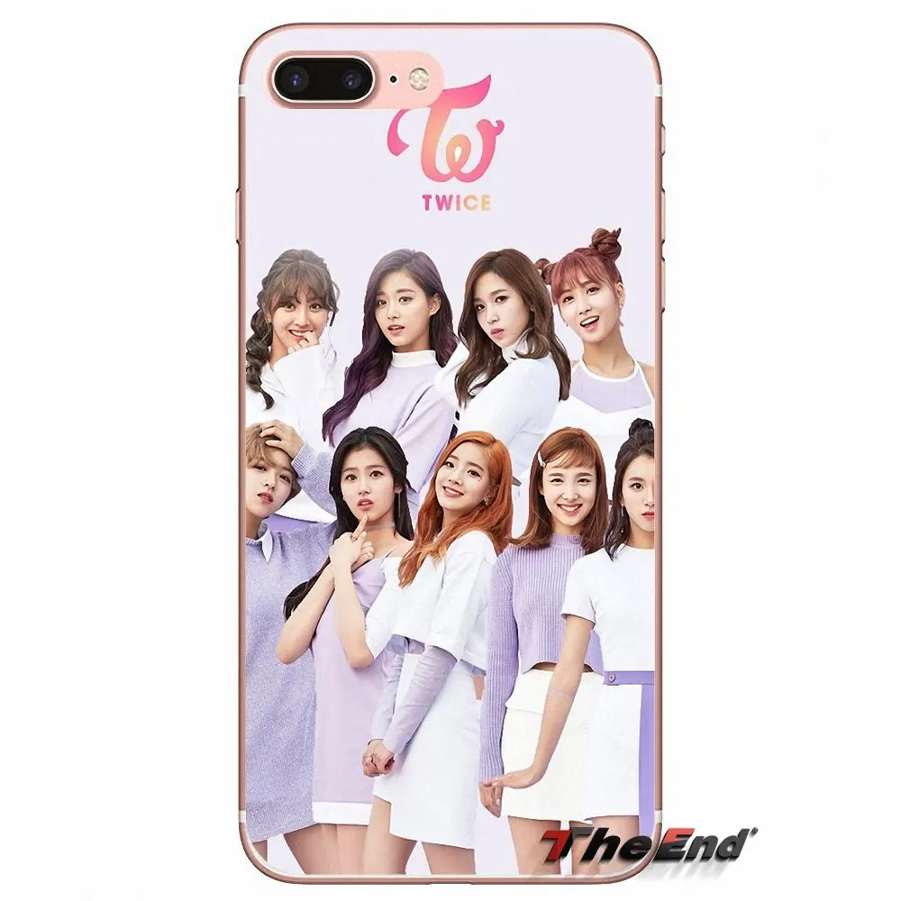 Чехол для мобильного телефона Samsung Galaxy S2 S3 S4 S5 MINI S6 S7 edge S8 S9 Plus Note 2 3 4 5 8 Coque Fundas TWICE Kpop