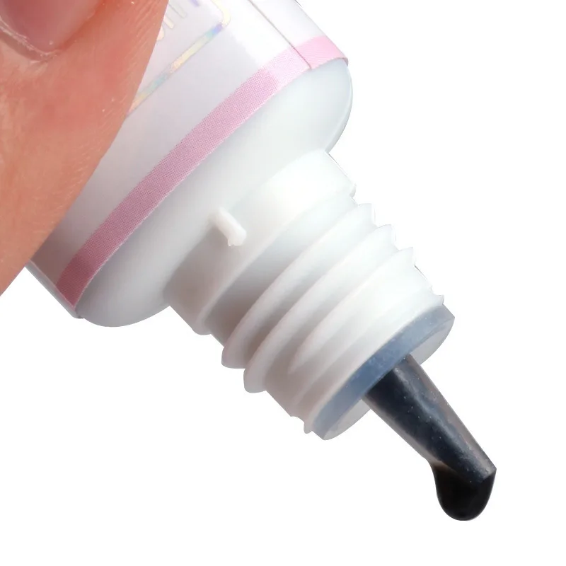 2017 безопасности Сертификация черный клей для наращивания ресниц отдельные