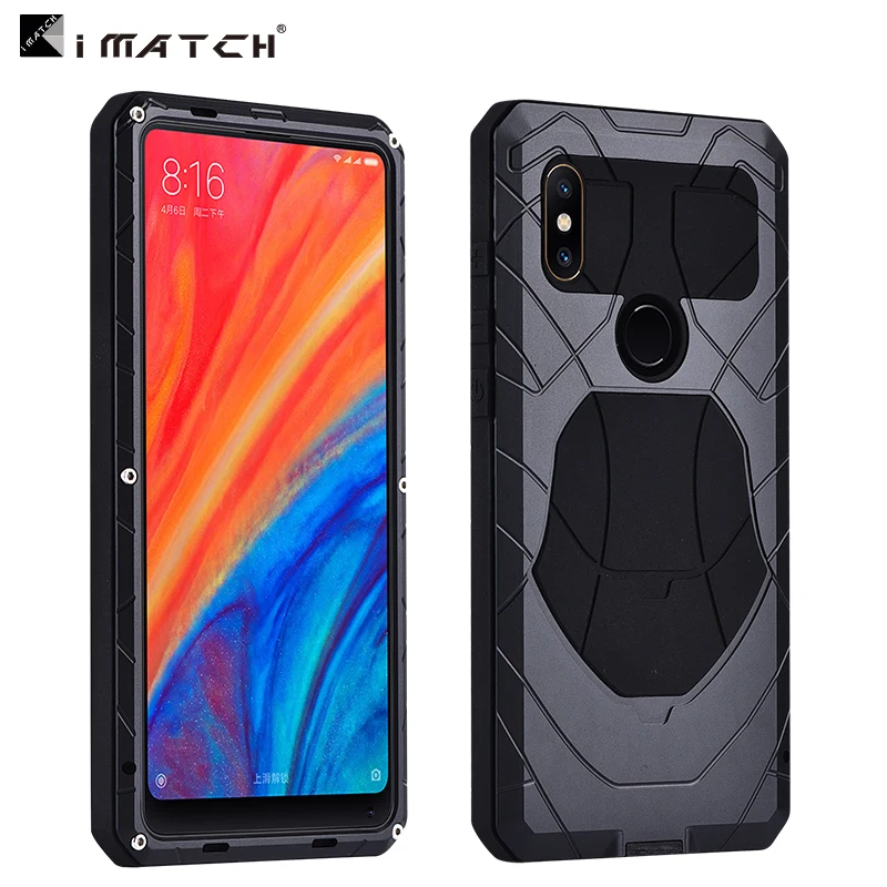 Оригинал iMatch чехол для Xiaomi Mix 2 S Роскошные Водонепроницаемый ударопрочный