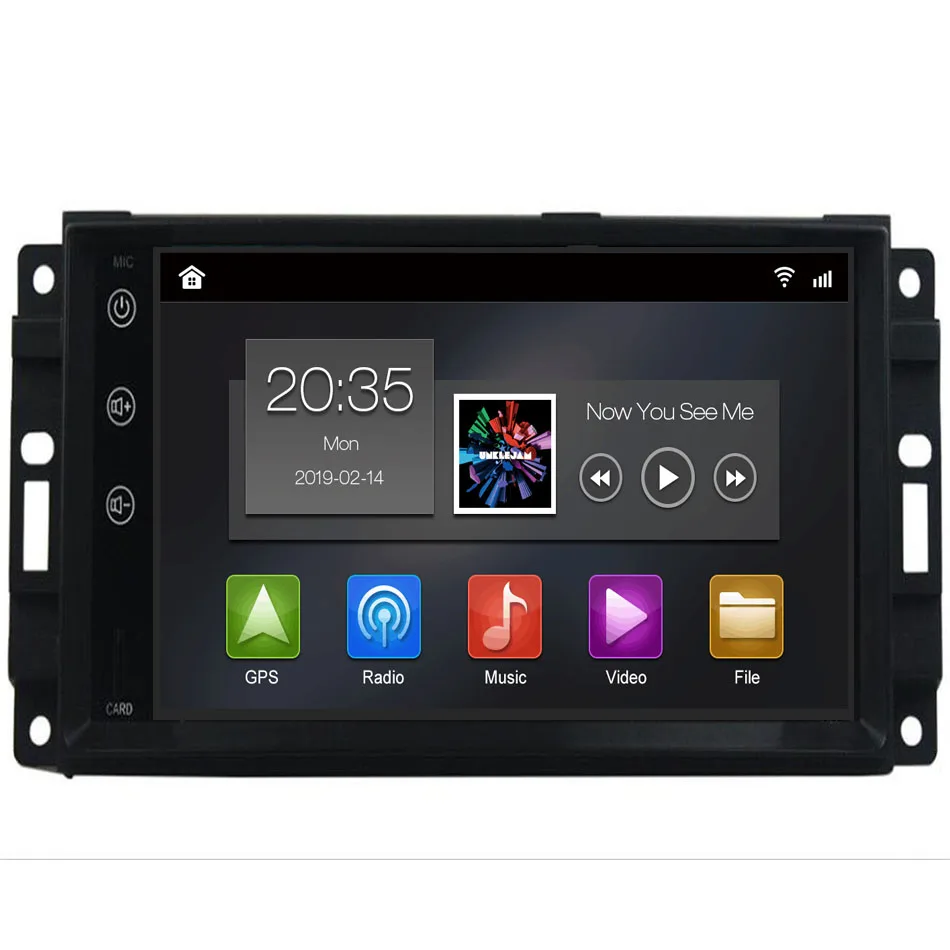 4G+ 32G Android 9,0 автомобильный Радио Мультимедиа DVD gps для Chrysler 300C PT Cruiser Aspen Sebring Dodge caliber джип RAM Grand Cherokee