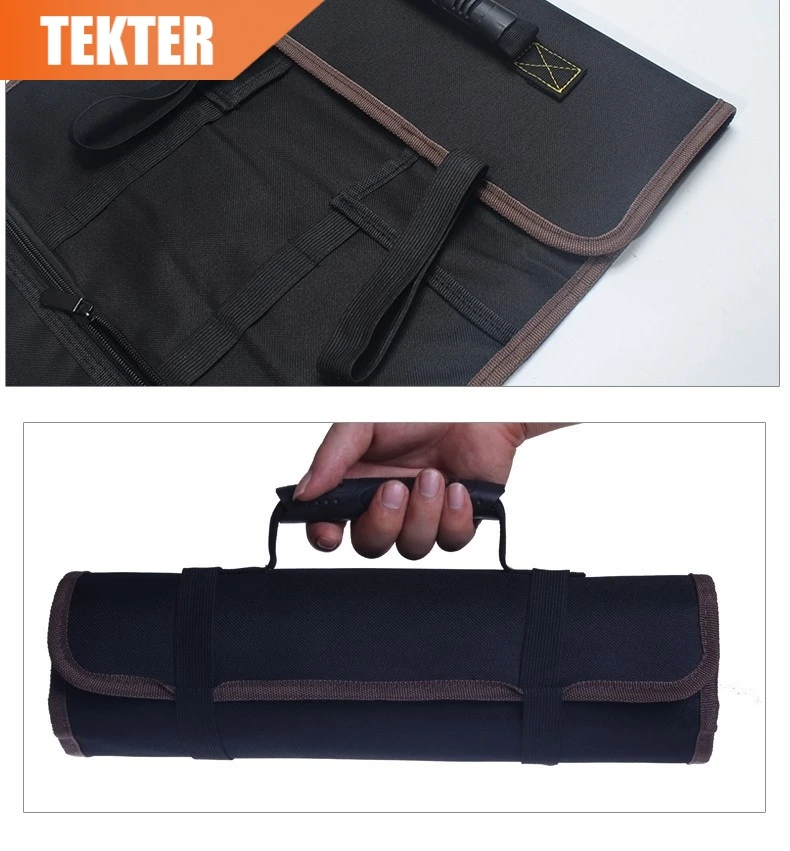 Сумка для инструментов TEKTER Oxford RollingTool 14 карманная 600D прочная водонепроницаемая переносная сумка электрическая сумка для инструментов с ремнем для инструментов типа G