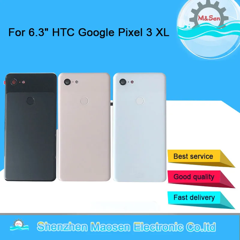 M& Sen для 6," htc Google Pixel 3XL стеклянная задняя крышка для батареи чехол Корпус для Google Pixel 3 XL задняя дверь корпус