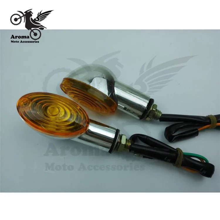 

4 PCS 12V universal accessories hot motorbike indicator light amber moto blinker lamp scooter flashers motorcycle turn signal