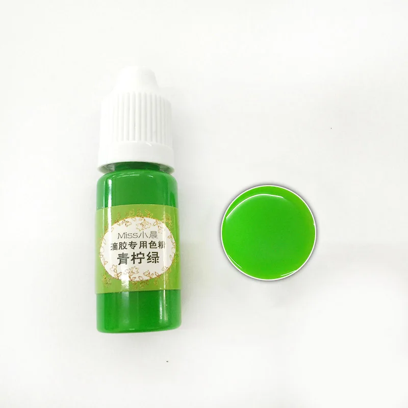 1 шт. УФ смолы клей Пигмент Цвет жидкий окрашивающий краситель 10 мл DIY ювелирных