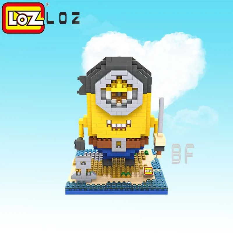 without box LOZ Hero серия DIY фигурки строительные блоки Dimond экшн-модель подарок на день рождения игрушки для детей мальчиков 9607 - Цвет: without box