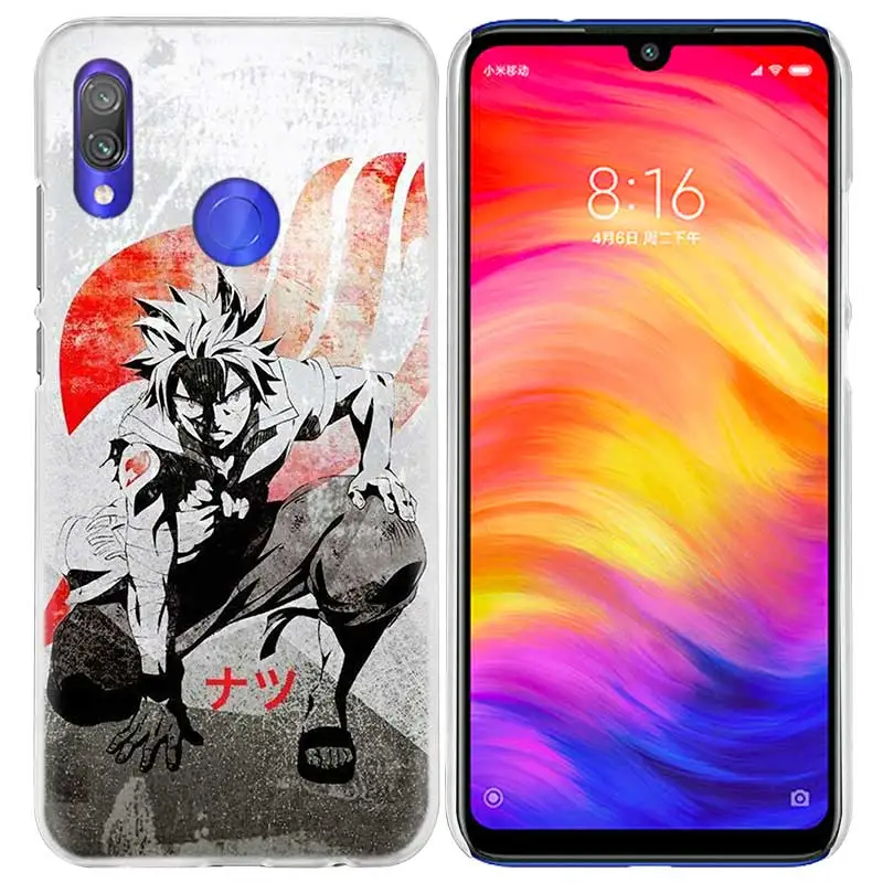 Чехол с изображением сказочного хвоста аниме для Xiao mi Red mi Note 7 8T 6 6A Pro S2 5 5A 4X mi A1 A2 9 8 lite Note10 Play F1 жесткий чехол для телефона - Цвет: 03