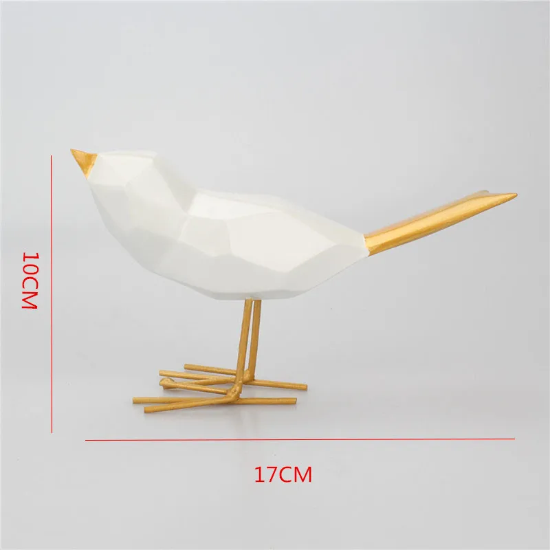 Статуэтка из смолы для поделок офисные украшения скульптура птиц аксессуары