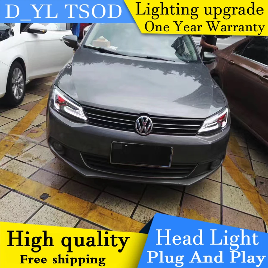 Автомобильный Стайлинг DY_L для VW jetta фасветильник s 2012-2017 светодиодный