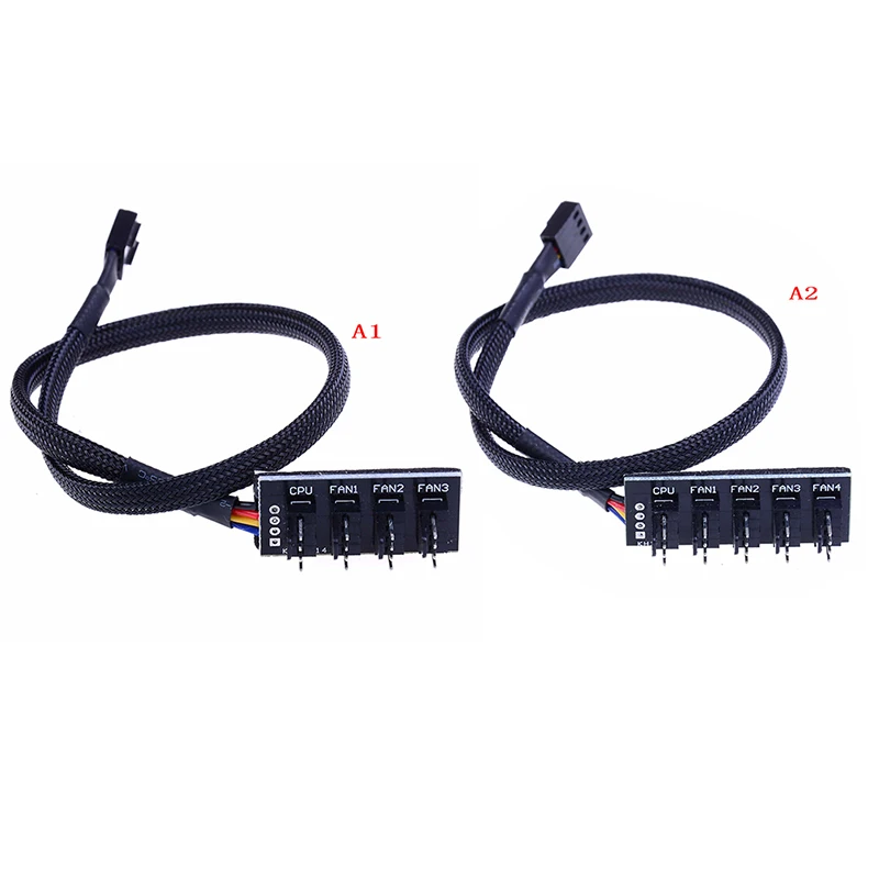 Вентилятор охлаждения для ПК кабель питания 1 гнездо 4 штекера контактный разъем