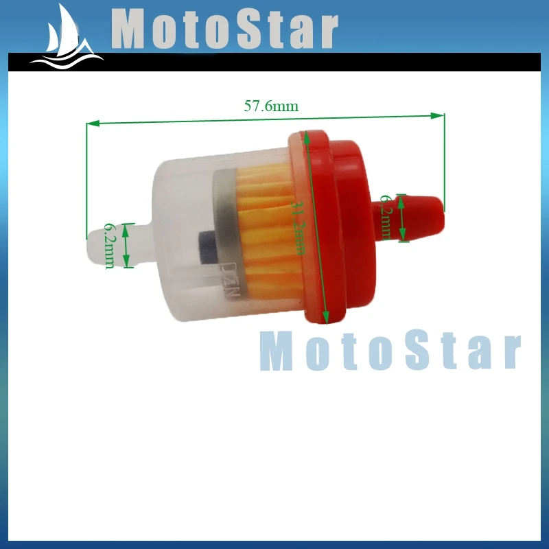 10x бензиновый топливный фильтр для квадроцикла 4 колесной Багги карт снегоход