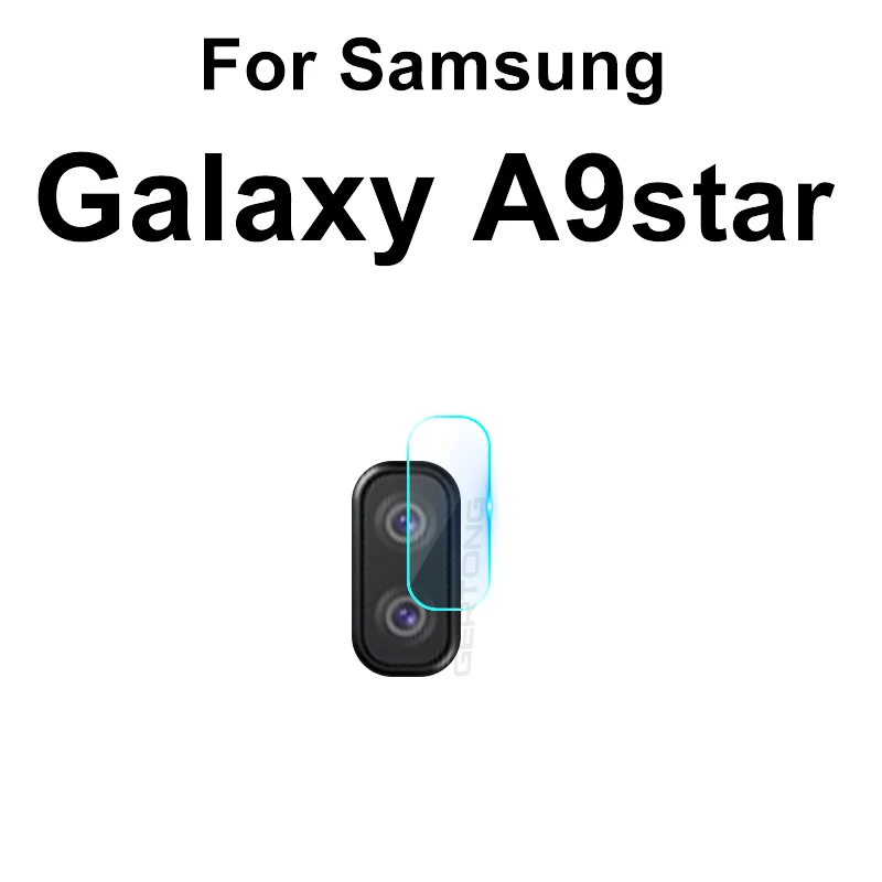 For A9 Star 2 шт. защитная пленка из закаленного стекла для камеры samsung Galaxy A9 A8 A6 Plus A7 A9S A8S A6S A8 A9 Star Lite - Цвет: For A9 Star
