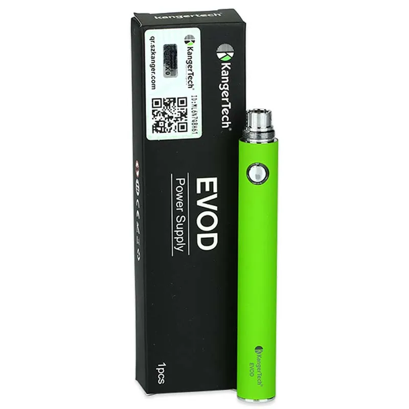 2 шт. оригинал Kangertech EVOD ручной Батарея встроенный 1000 мА/ч 15 мм Диаметр Fit Атомайзер