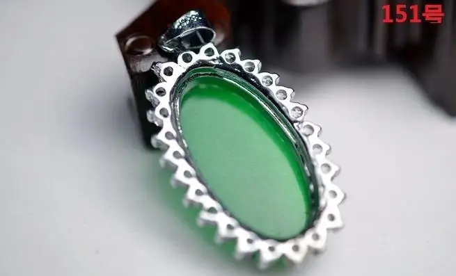 Кулон из Малайского нефрита Seiko Malay jade big egg Quartzitic медальон 151 | Украшения и