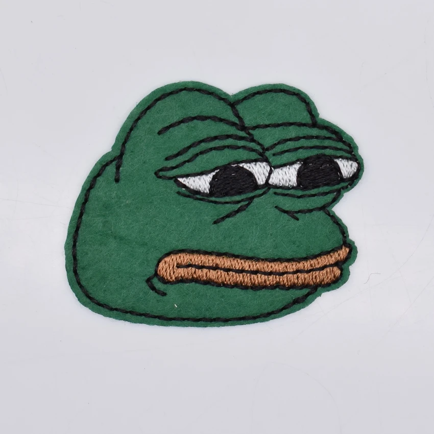 Бесплатная доставка 2 шт. Мультяшные патчи с изображением животных лягушек