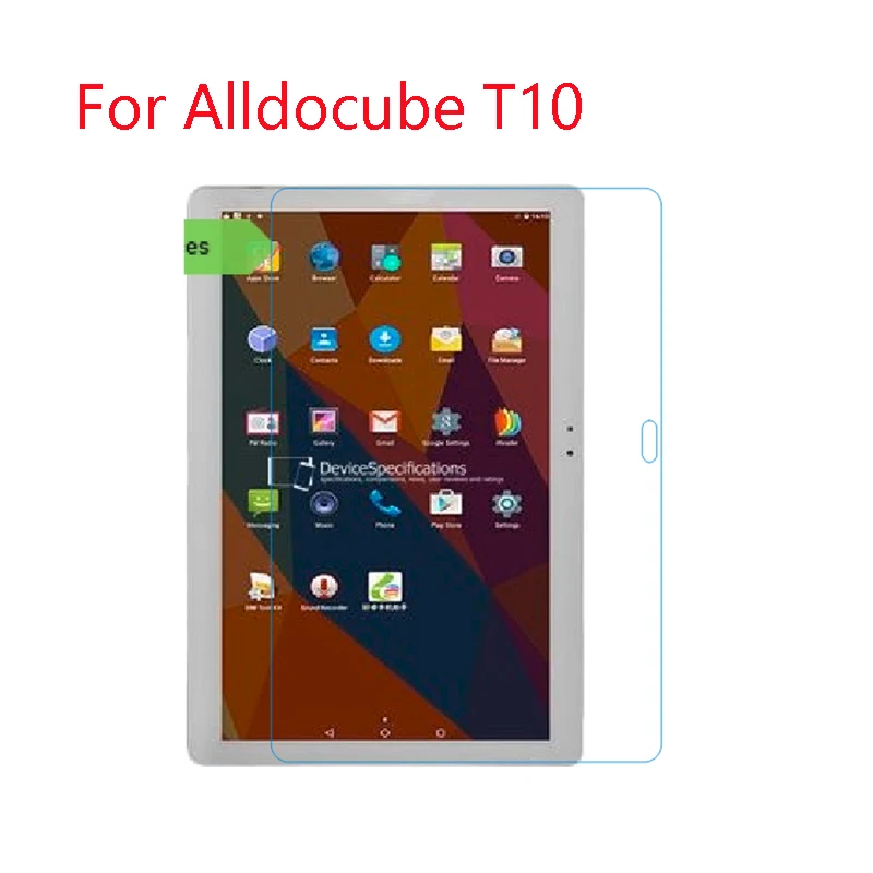 Для Alldocube T10, T12, Talk 7X C8, Talk 7X U51GT-C4, X, X1, жесткий нано экран защитная пленка Супер удар - Цвет: For Alldocube T10