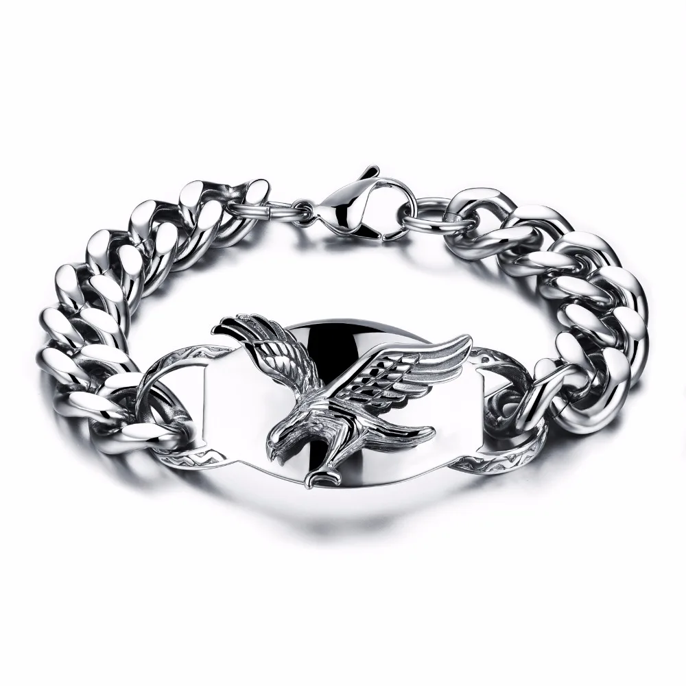 Европа и США аксессуары из нержавеющей стали литья тонких крылья Орел Titanium
