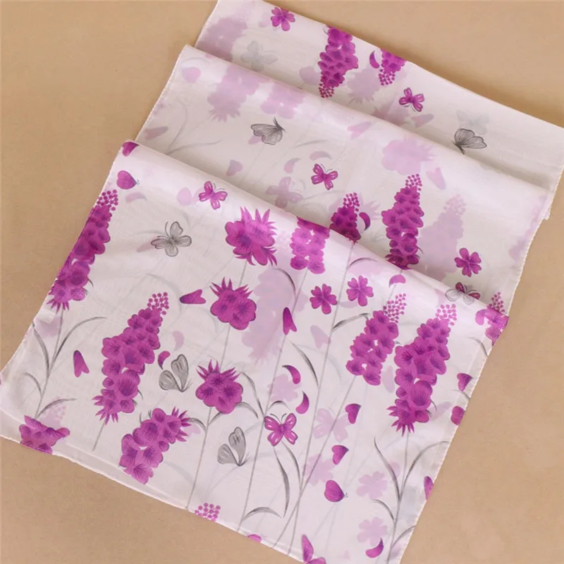 IMIXLOT 2018 New Women Chiffon Silk Scarfs Sweet Spring Scarves Print Flowers Shawl Summer Beach Shawls And Hijabs |