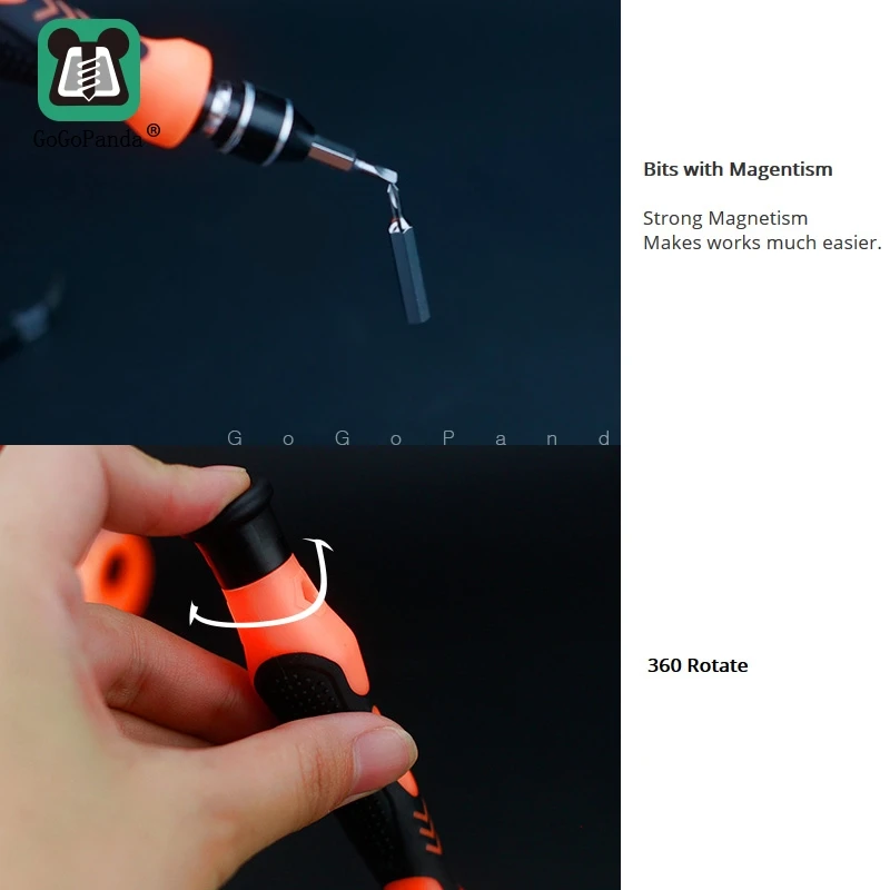 Бесплатная доставка Набор отверток 45 в 1 дизайн патенты Магнитный прецизионный