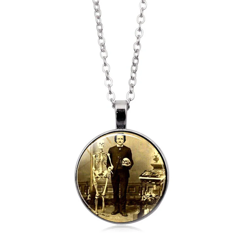 Ручной работы череп гот Американский романтической грусти Мистик Готический