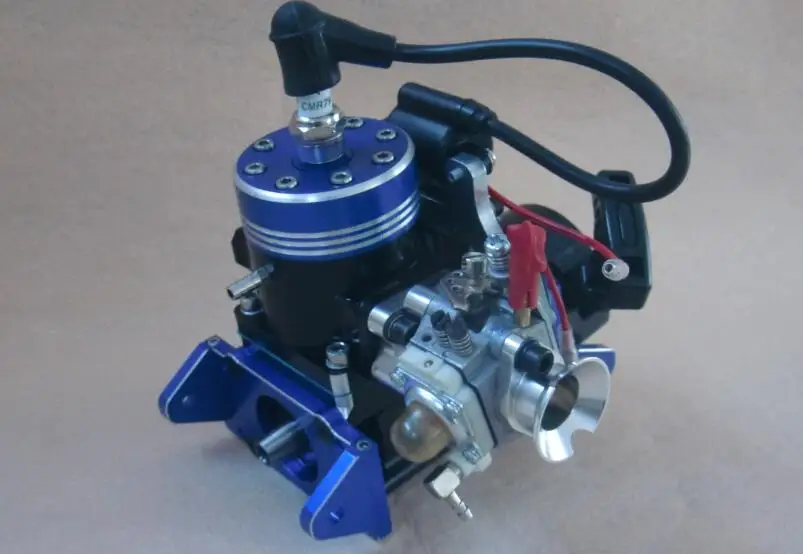 Контроллер Remete RC 7HP газовый морской охлаждающий лодочный Судовой двигатель сильный(гоночный цилиндр) Бензиновый двигатель для 26cc 29cc 48CC 60cc лодки
