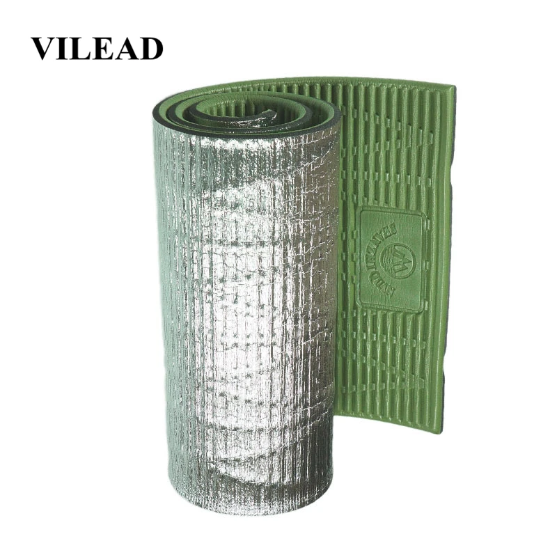 VILEAD IXPE пенный утолщенный зимний походный коврик 180*55*2 см Профессиональный пляжный коврик легкие складные спальные подушечки для кемпинга Пешие прогулки