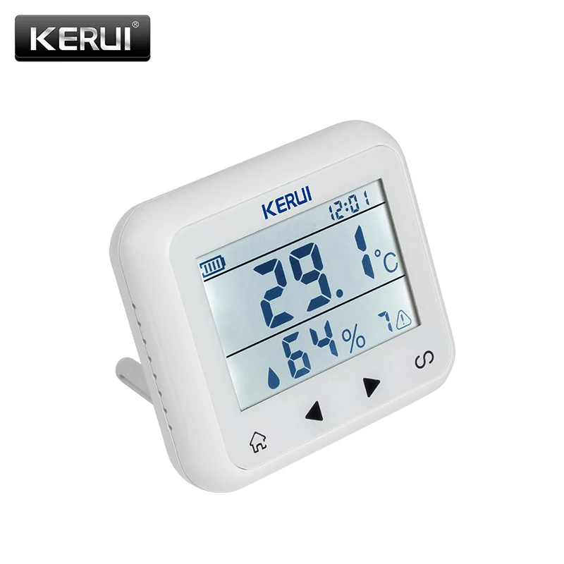 KERUI TD32 светодиодный дисплей беспроводной температура регулируемый детектор сигнализации сенсор Совместимость с gsm домашняя система охранной сигнализации