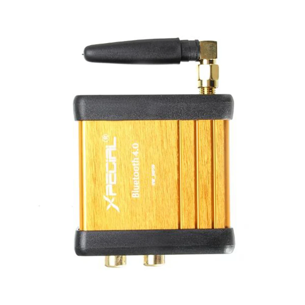 Aluminum Anode USB Gold HIFI-Class Amplifier Handsfree Board Bluetooth 4.2 Kit Audio Receiver Car Stereo Modify Box Accessories |
