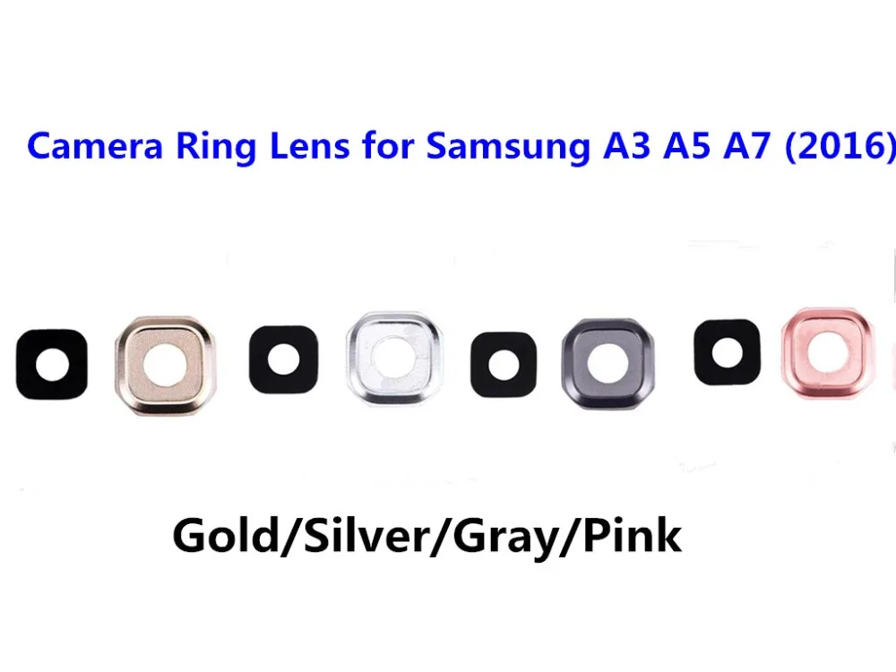 Для Samsung Galaxy A3 A5 A7 2016 A310 A510 A710 задняя камера стеклянная крышка объектива с