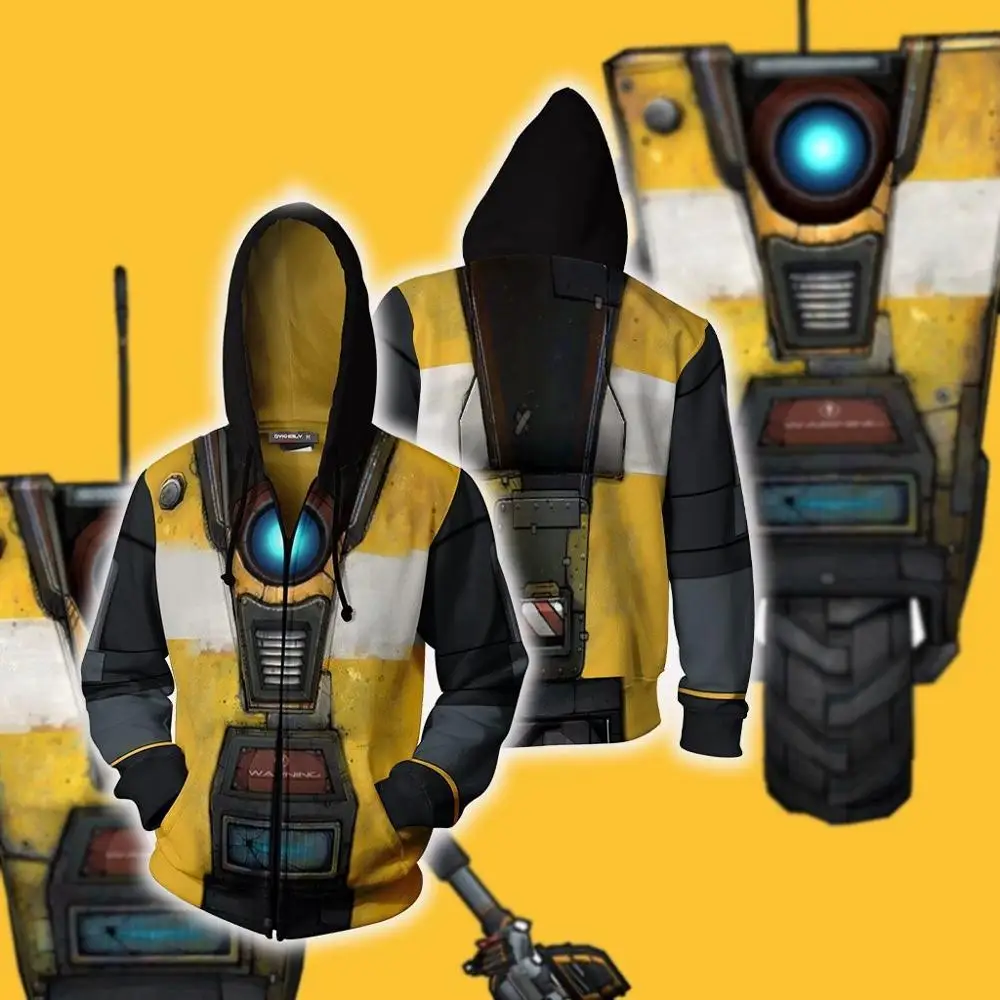 Game Borderlands 3 Assassin Zer0 Hoodies Sweatshirts Cosplay Costumes 3D printed fashion men women hooded jacket | Тематическая