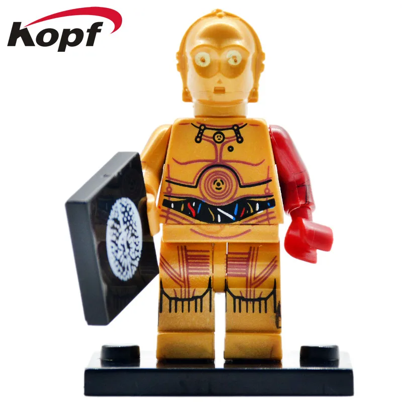 PG653 Without Box Космический Obi Wan Kenobi Chirrut Imwe Baez Princess Leia Han Solo кирпичи фигурки строительные блоки игрушки для детей PG665 - Цвет: PG653 Without Box