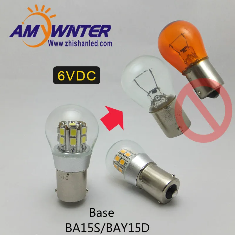 Распродажа S25 1157, двойная интенсивность 6Вт, светодиодные лампы BAY15D SMD 2835, автомобильный индикатор источник света задние лампы освещения, бренд AMYWNTER