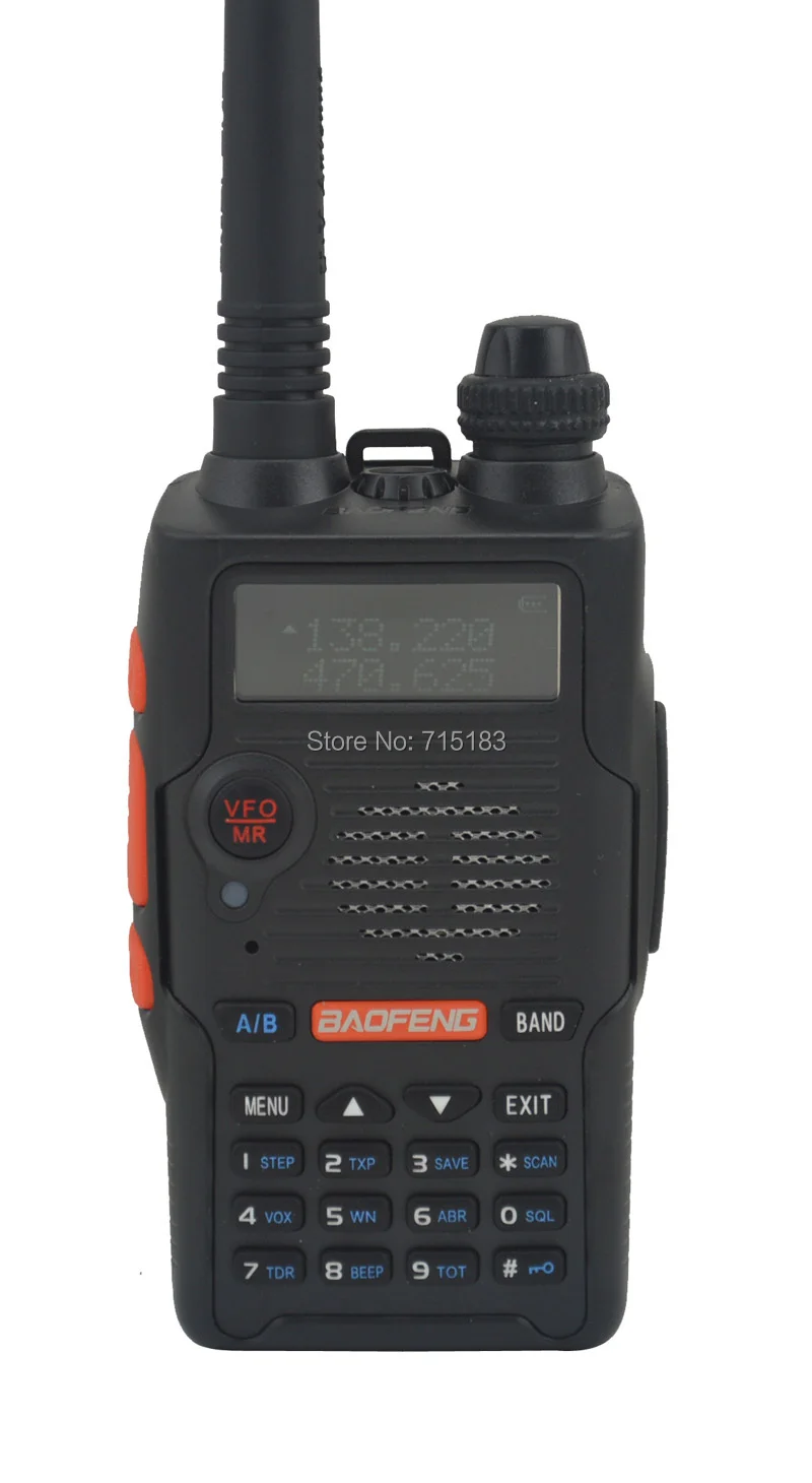 Портативная Двусторонняя радиостанция Pofung Baofeng BF E500S VHF136 174MHz & UHF400 520MHz Dual Band 5W/1W 128CH