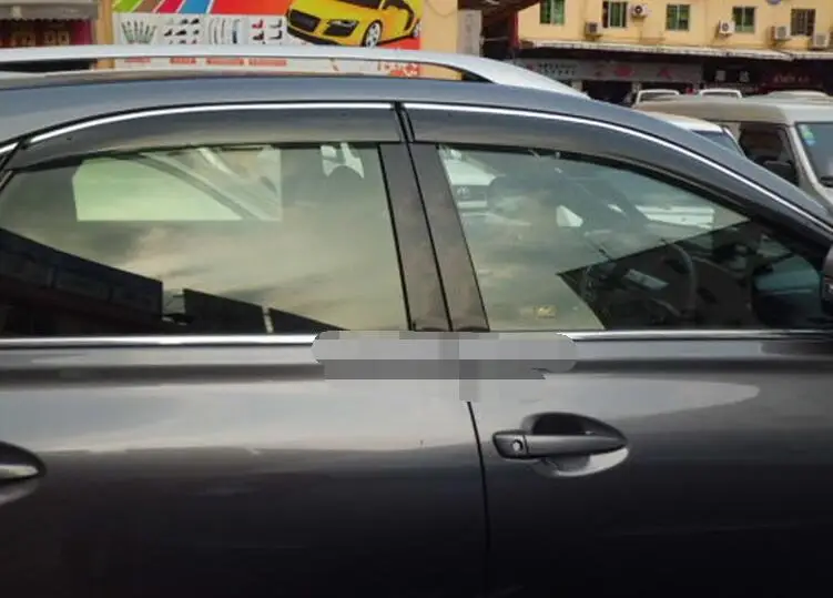 Для LEXUS RX270 RX350 RX450H Пластик оконный козырек Vent Оттенки Защита от солнца Дождь