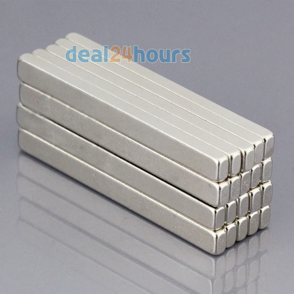 OMO Magnetics 20 шт. N50 Супер сильный блок кубические неодимовые магниты 50x5x3 мм