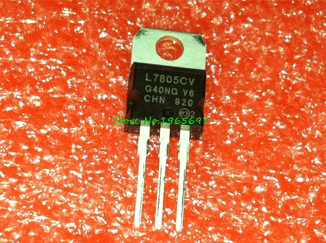 10 шт./лот L7805CV L7805 7805 LM7805 KA7805 Напряжение регулятор 5 V TO-220 на