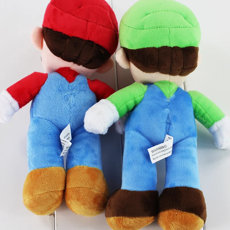 Горячие Супер Марио Bros Luigi Плюшевые куклы игрушки милый стенд Марио и Луиджи мягкие животные игрушки для мальчиков детские подарки на день рождения