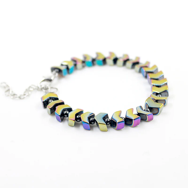 Женский браслет из натурального камня с круглыми бусинами|Цепочки и браслеты| |