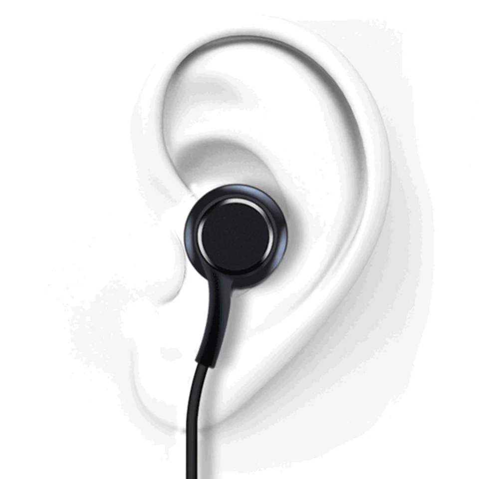 Тяжелый бас наушники 3 5 мм разъем проводные музыка вкладыши с микрофоном для