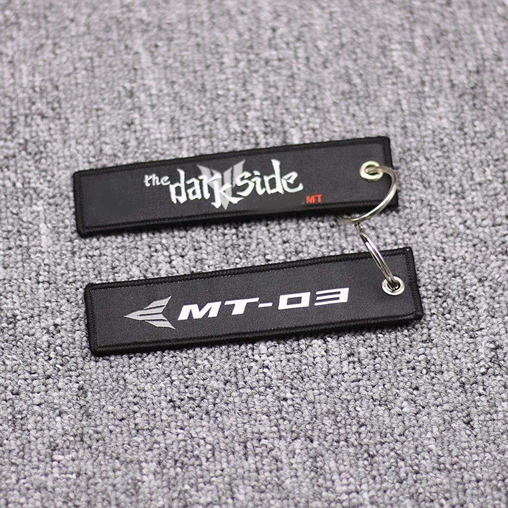 

Вышитый брелок для ключей коллекция брелок для Yamaha MT03 MT 03 вышитый брелок для мотоцикла