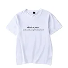 Футболка Ariana Grande для мужчин и женщин, стильная повседневная рубашка оверсайз в стиле ретро, с коротким рукавом