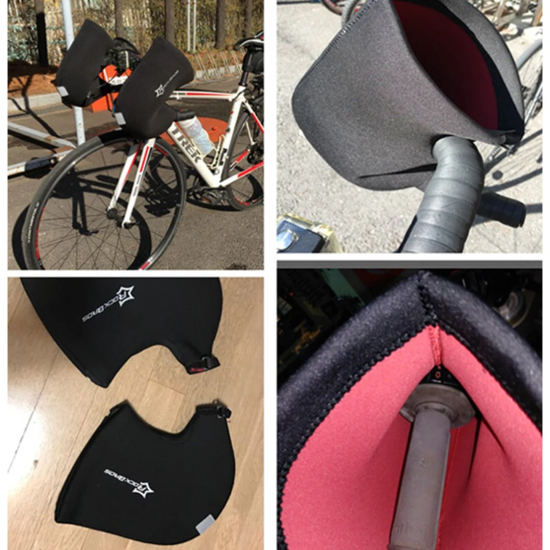 Rockbros водонепроницаемые велосипедные перчатки с сенсорным экраном гелевые