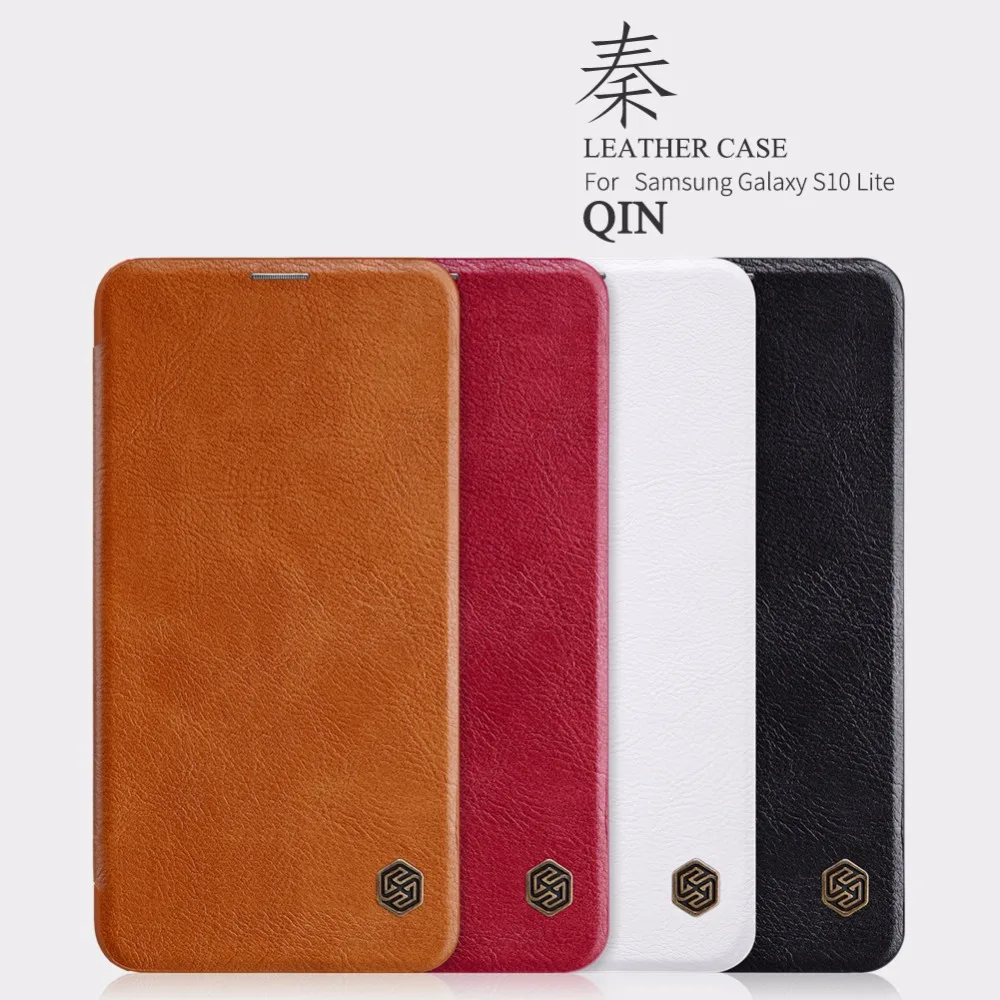 Флип-чехол для samsung Galaxy S10 S10e NILLKIN Qin Series, кожаный чехол, чехол для samsung Galaxy S10e, кошелек, карман для карт, чехол