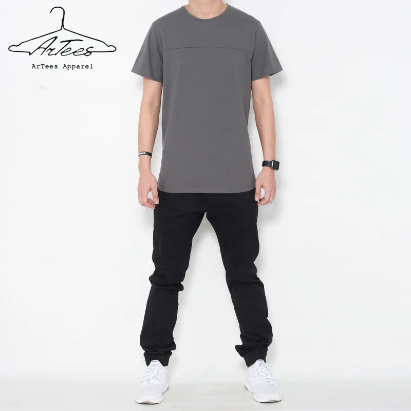 Одежда ArTees Новые однотонные летние хлопковые мужские футболки с коротким