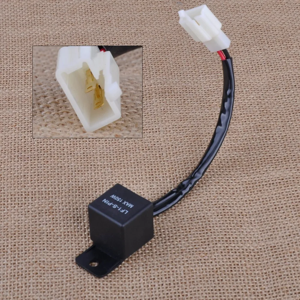 CITALL мотоцикл 2 PIN 12V DC Светодиодный светильник поворота мигалка реле контроля скорости сигнала для Harley Honda Kawasaki Yamaha Cruiser