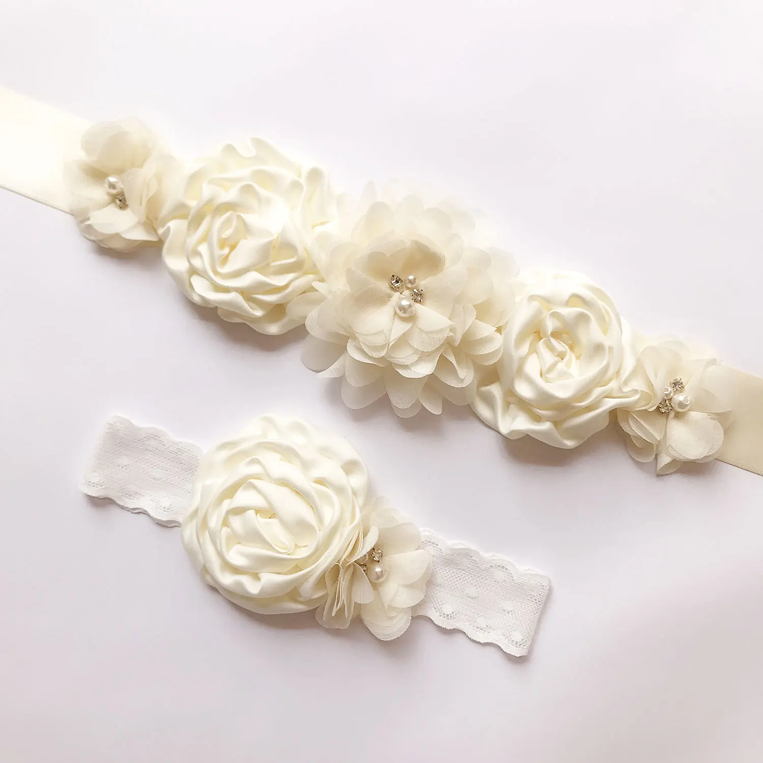 HW01Flower платья для девочек, ремни, Детские фотографии, фотографии беременных женщин, ремни, Ретро цветок невесты, талия уплотнения, C