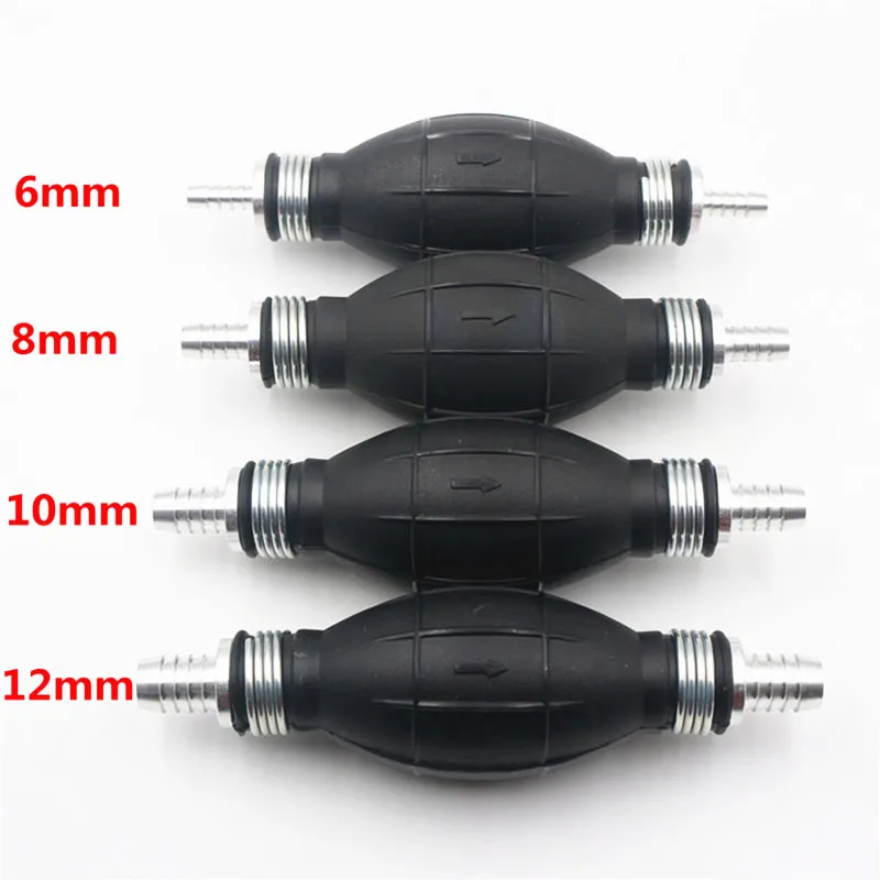 6 мм 8 10 12 ручной топливный насос лампа Встроенная топливная трубка для автомобиля