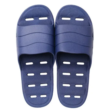 Dark Blue 280 Xiaomi mijia; Тапочки для ванной; мягкие мужские сандалии; нескользящие домашние тапочки для душа; Детские повседневные Тапочки - Цвет: Dark Blue 280
