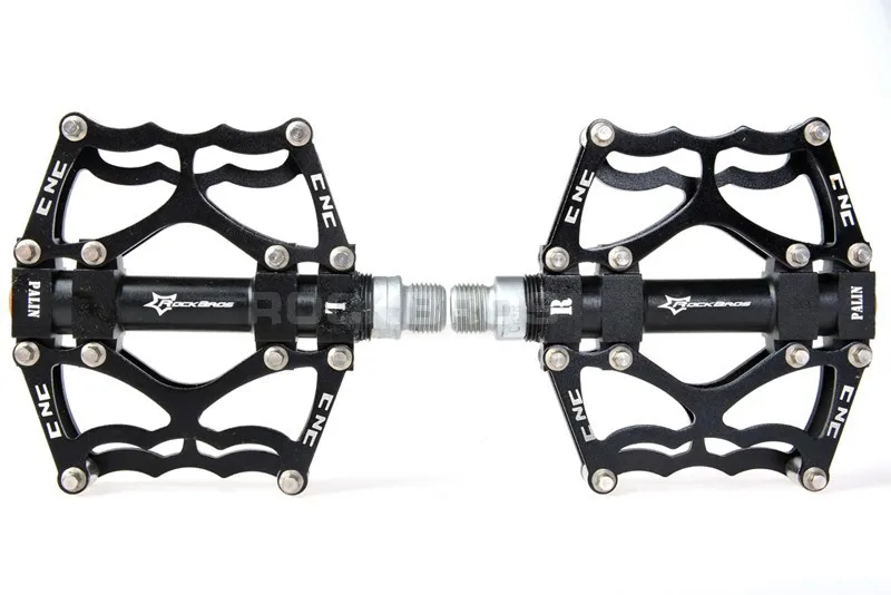 ROCKBROS велосипедные педали MTB BMX DH Горные алюминиевые педали 9/1" с плоским подшипником/платформой велосипедные педали Аксессуары