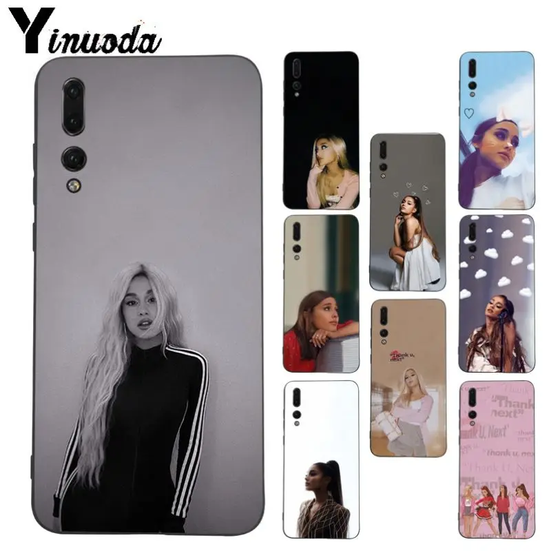 Ультратонкий силиконовый чехол Yinuoda Ariana grande из мягкого ТПУ для Huawei P20Lite P10 Plus Mate10Lite
